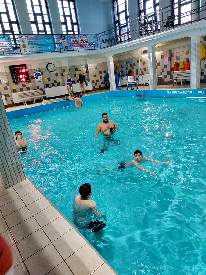 Hokej pod wodą Walenie Siemianowice Śląskie Trening 14 XII 2024